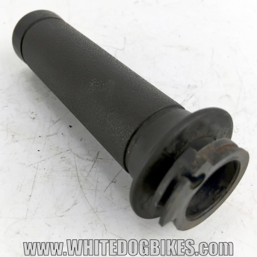 OEM Peugeot Tweet RS 125 used throttle twistgrip with rubber grip in black