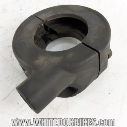 Genuine Peugeot Tweet RS 125 used throttle twistgrip housing black