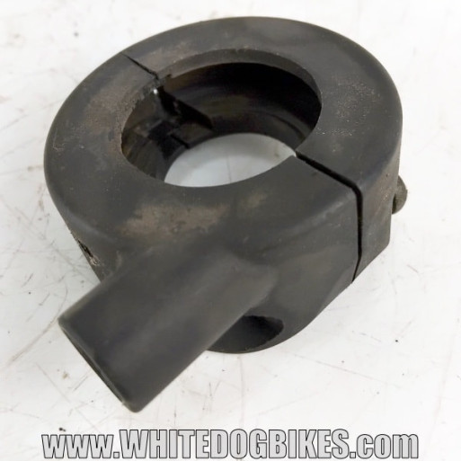 Genuine Peugeot Tweet RS 125 used throttle twistgrip housing black