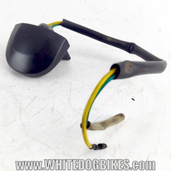 Genuine Peugeot Tweet 125 RS used and working back registration plate light in black