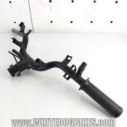 OEM Peugeot Tweet 125 RS used handlebars in black with the securing bolt