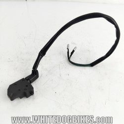 OEM Peugeot Tweet RS 125 used back brake light switch in black with wire harness