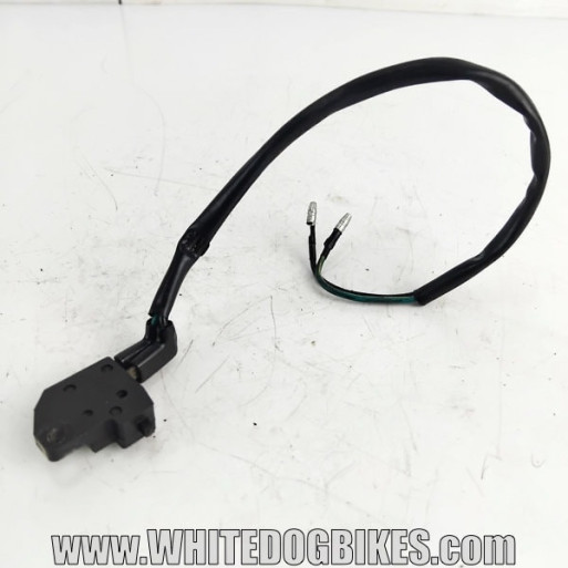 OEM Peugeot Tweet RS 125 used back brake light switch in black with wire harness