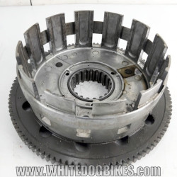 Genuine Triumph Trophy 900 used outer clutch basket removed from the 900cc, triple cylinder engine