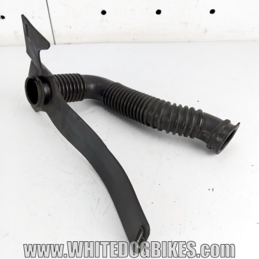 OEM Peugeot Tweet RS 125 used airbox rubber intake pipe in black