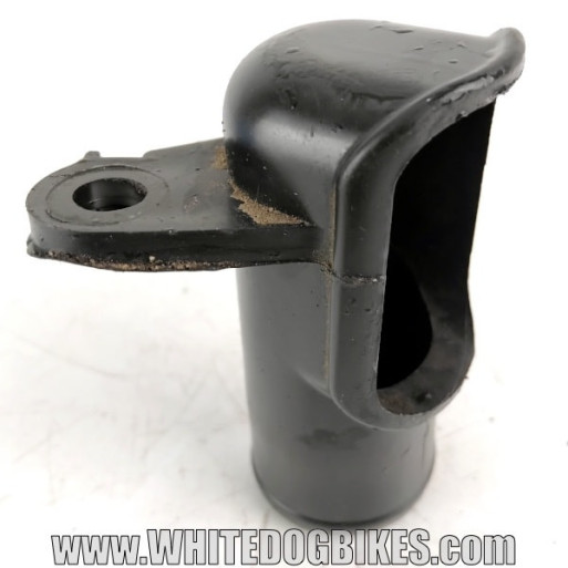 Genuine Peugeot Tweet RS 125 used airbox rubber intake pipe snorkel in black