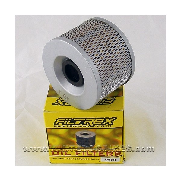 Filtrex Oil Filter Ref OIF001 (same as HF401, X303, X315)