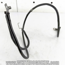 Genuine Peugeot Tweet 125 RS used battery negative wiring harness in black removed from the bike