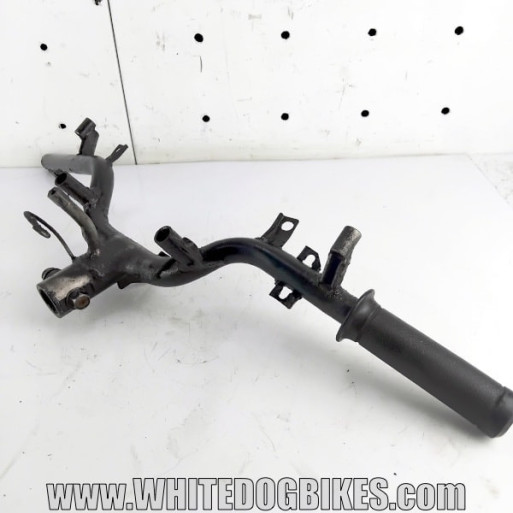 OEM Peugeot Tweet 125 RS used scruffy handlebars in black with the securing bolt