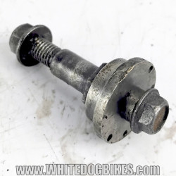 Genuine Peugeot Tweet 125 RS used side stand bolt, nut and spacer