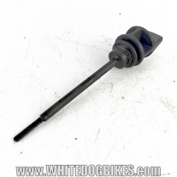 Genuine Peugeot Tweet RS 125 used engine oil level dipstick in black