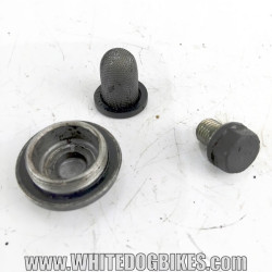 Peugeot Tweet RS Motor Oil Filter and Oil Drain Bolt | Quality Used Motorcycle Part