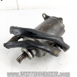 OEM Peugeot Tweet RS 125 used starter motor with marks from use removed from the bike