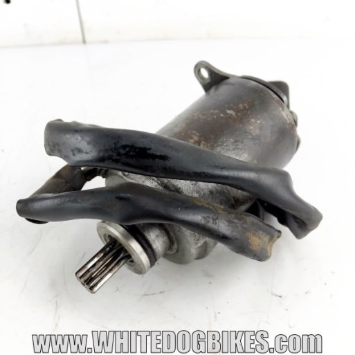 OEM Peugeot Tweet RS 125 used starter motor with marks from use removed from the bike