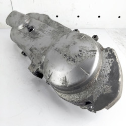 OEM Peugeot Tweet RS 125 used left engine casing and transmission cover with marks from use