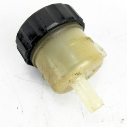 Genuine Yamaha FZR400 Genesis used rear brake master cylinder reservoir with marks from use