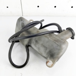 OEM Yamaha FZS600 Fazer used coolant expansion tank with tubes and cap