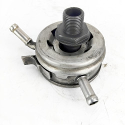 Genuine Yamaha FZS600 Fazer used oil cooler and center bolt with marks from use