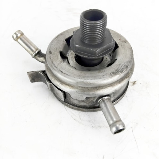 Genuine Yamaha FZS600 Fazer used oil cooler and center bolt with marks from use