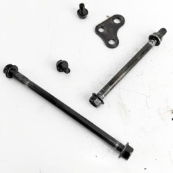 OEM Yamaha FZS600 Fazer used rear engine mounting bolts and nuts removed from the bike