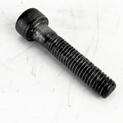 OEM Yamaha FZS600 Fazer used front wheel spindle clamp bolt with light marks from use
