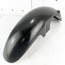 OEM Yamaha FZS600 Fazer used front mudguard in black with marks from use