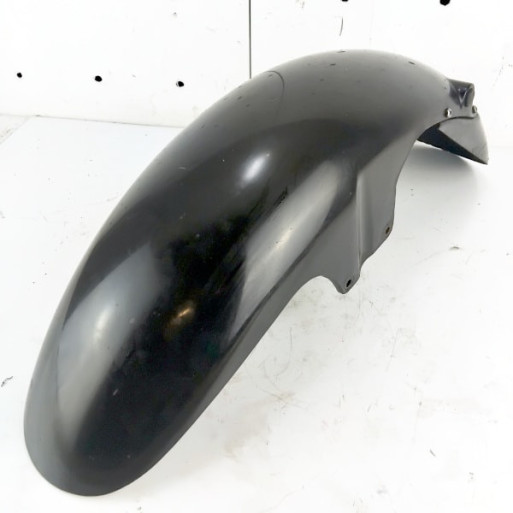OEM Yamaha FZS600 Fazer used front mudguard in black with marks from use