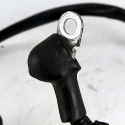 OEM Yamaha FZS600 Fazer used starter motor wiring with light marks from use