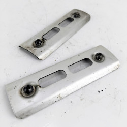 OEM Yamaha FZS600 Fazer used chrome radiator side covers
