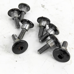 OEM Yamaha FZS600 Fazer 8 used cylinder head cover bolts with marks from use