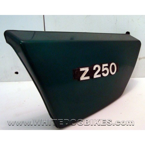 1979 Kawasaki Z250 Green Left Side Panel