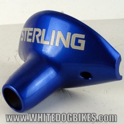 Sterling Little Gem handle bar panel - Little Gem blue fairing