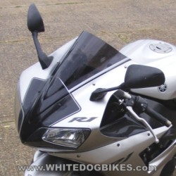 2002 Yamaha YZF-R1 5PW Dark Tint Double Bubble Screen