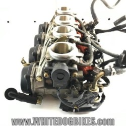 2002 Yamaha YZF-R1 5PW Throttle Bodies with Fuel Injectors - 5PW1375000