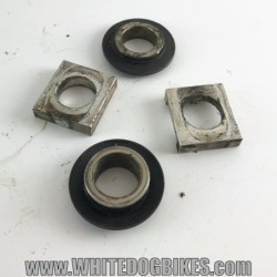 2002 Yamaha R1 Rear Spindle Spacers - YZF-R1 Back Wheel - 5PW