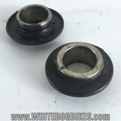 2002 Yamaha YZF-R1 5PW Front Wheel Spindle Spacers