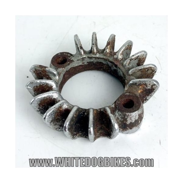 Chrome exhaust collar