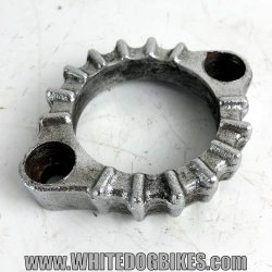 Thin motorbike exhaust collar