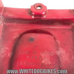 1999 Kawasaki GPZ500 D6 Center Tail Panel - Candy Red