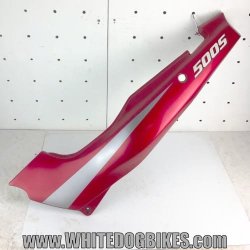 1999 Kawasaki GPZ500 D6 Left Tail Panel - Candy Red