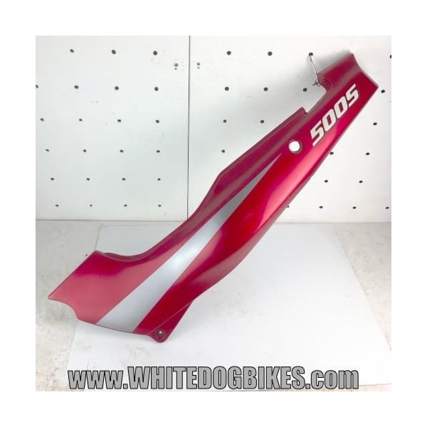 GPZ500 left tail panel in red