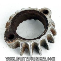 70mm Finned Motorbike Exhaust Collar -38mm Motorcycle Collar