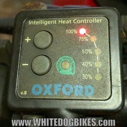 1999 Kawasaki GPZ500 D6 Heated Grips - EX500 Oxford Hotgrips