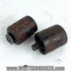 1999 Kawasaki GPZ500 D6 Bar End Weights - EX500 Bar Weights