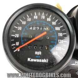 1999 Kawasaki GPZ500 D6 Clocks - 99 EX500 Dashboard