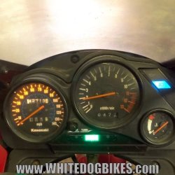 1999 Kawasaki GPZ500 D6 Clocks - 99 EX500 Dashboard