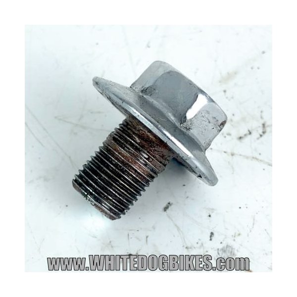 GPZ500 top fork yoke nut
