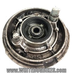 Yamaha YB100 Front Brake Plate - YB 100 Speedo Drive