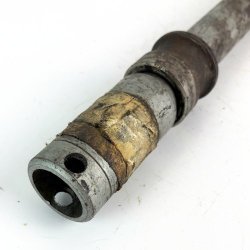 Front Wheel Spindle - 22.5cm Length - 2cm Diameter - 24mm Bolt