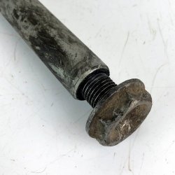 Front Wheel Spindle - 22.5cm Length - 2cm Diameter - 24mm Bolt